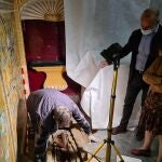Los restos de una niña en el Palacio Gótico del Alcázar
