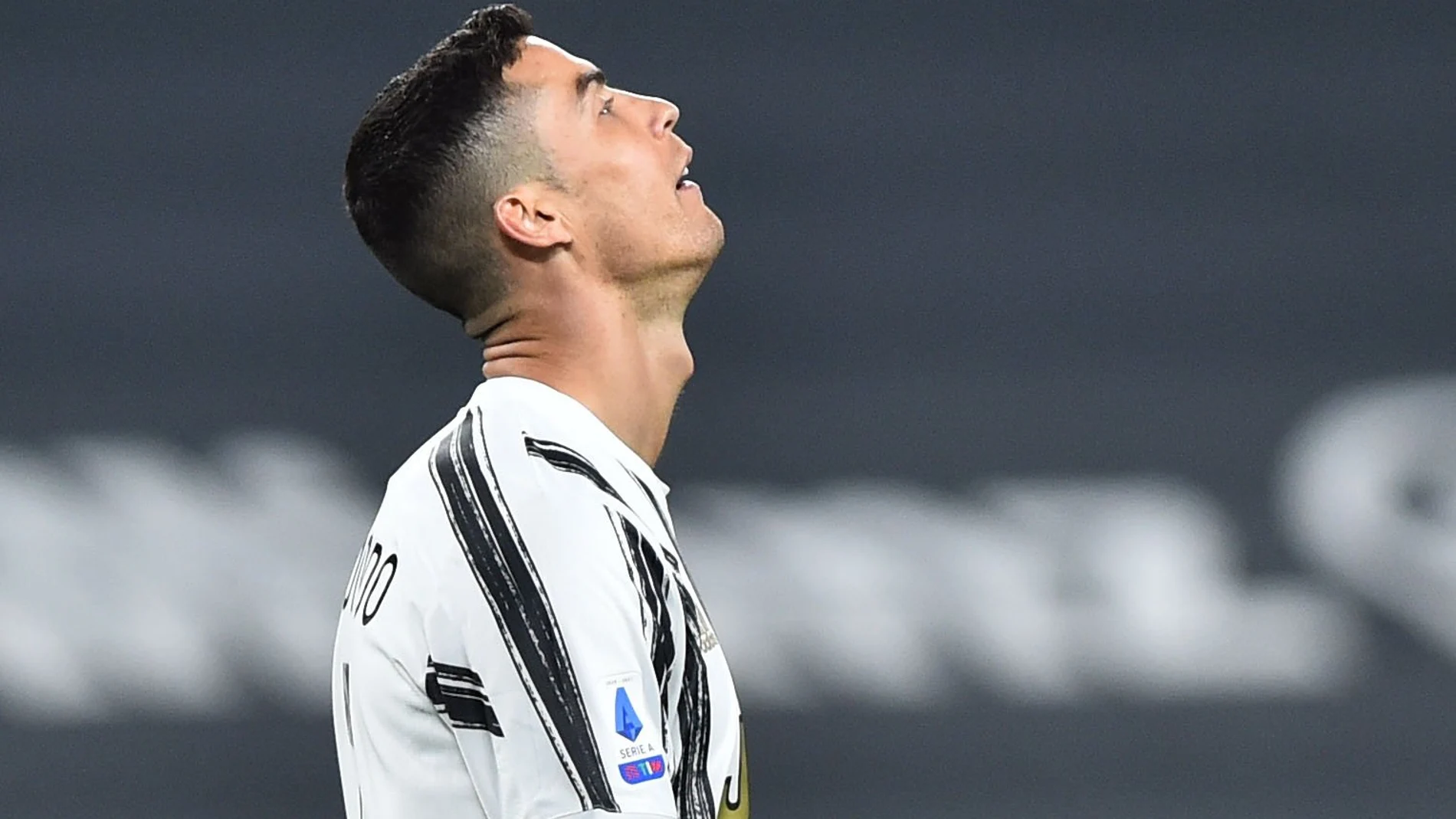 Soccer Football - Serie A - Juventus v Parma - Allianz Stadium, Turin, Italy - April 21, 2021 Juventus' Cristiano Ronaldo reacts REUTERS/Massimo Pinca