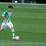 Juan Miranda con el Real Betis.