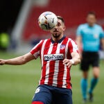 Héctor Herrera con el Atlético de Madrid.