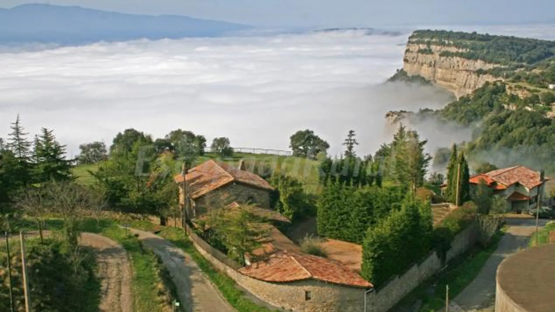 Espectacular vista en Tavertet