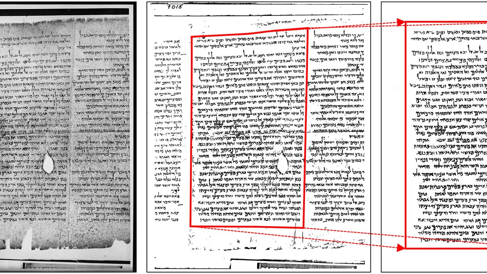 Análisis de la escritura del Libro de Isaías de los manuscritos del Mar Muerto