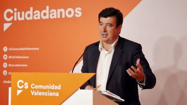 El portavoz de Cs en el Ayuntamiento de València, Fernando Giner