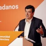 El portavoz de Cs en el Ayuntamiento de València, Fernando Giner