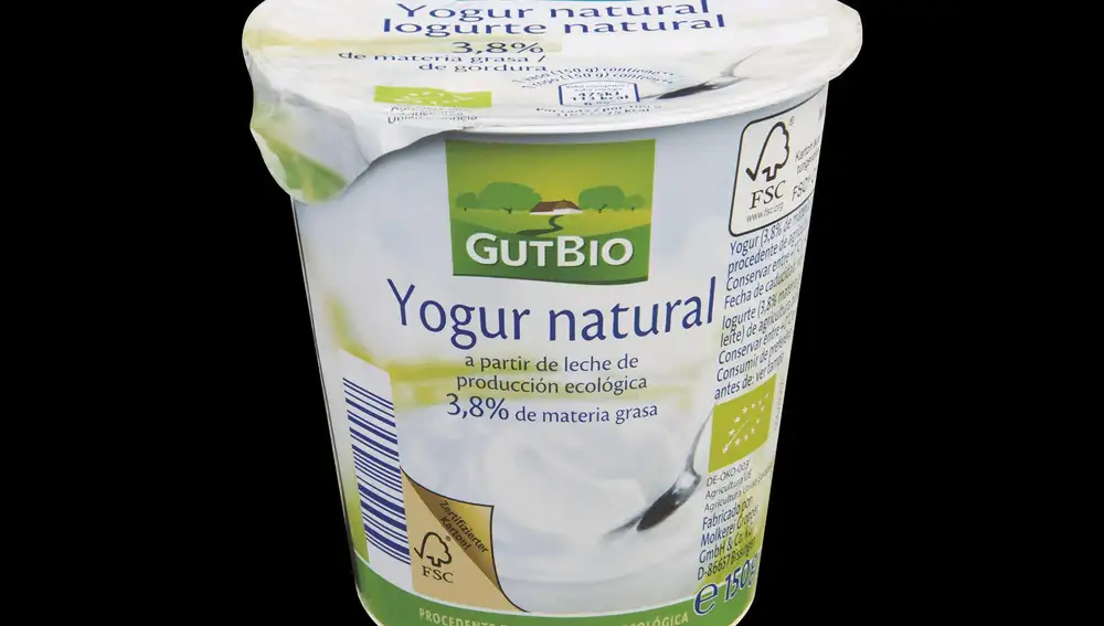 Yogurt natural ecológico GutBio