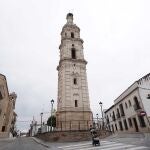Vista de la plaza de Aguilar de la Frontera, municipio de Córdoba