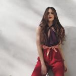 Roció Osorno con mono largo de Zara/ Instagram @rocio0sorno