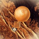 Representación artística de uno de los globos que volaron en Venus como parte de la misión soviética Vega, en 1985