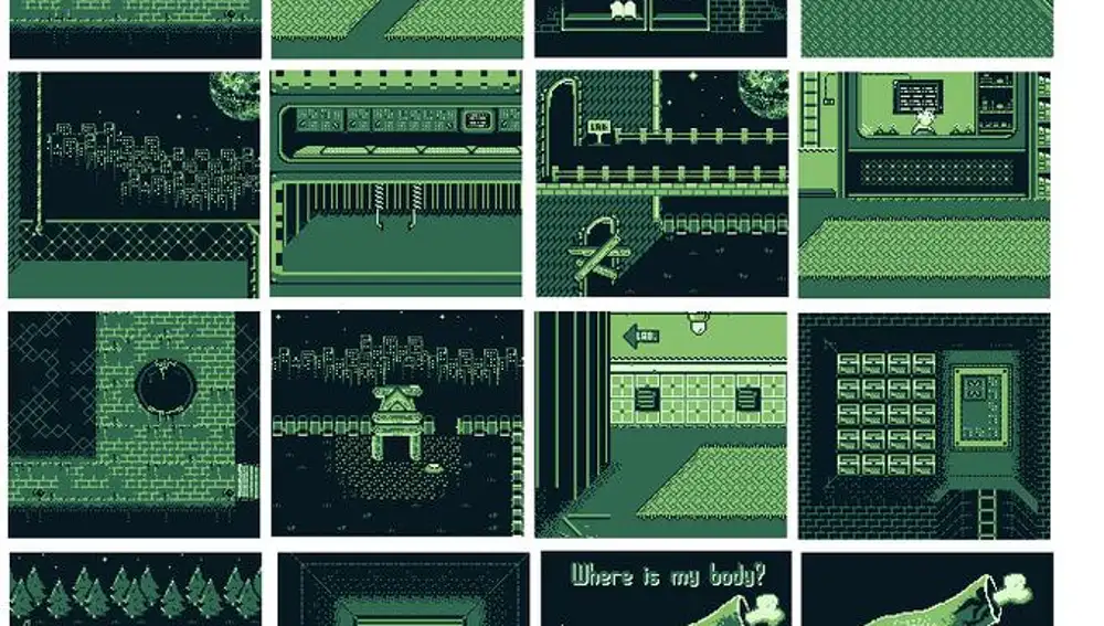 Así se vería el videojuego en la Game Boy