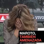 La reacción de la vicepresidenta tercera Yolanda Díaz al conocer las amenazas a la ministra Reyes Maroto
