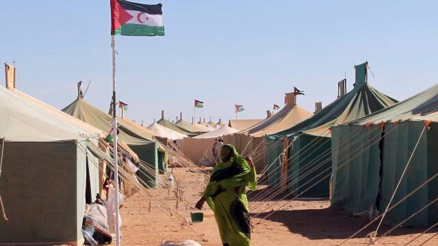 El MSP propugna la vuelta de los saharauis su tierra y que dejen de estar confinados en los campamentos de Tinduf, en Argelia. EFE/Mohamed Messara