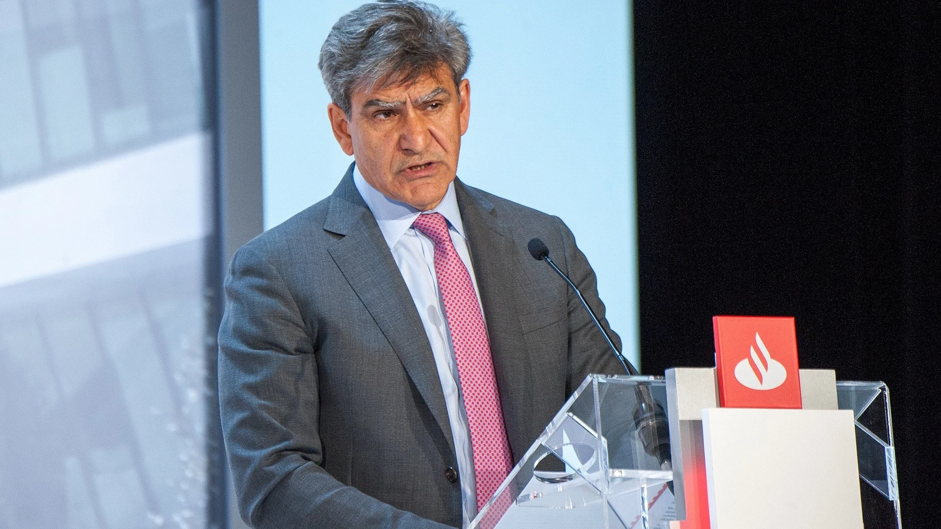 El consejero delegado de Banco Santander, José Antonio Álvarez