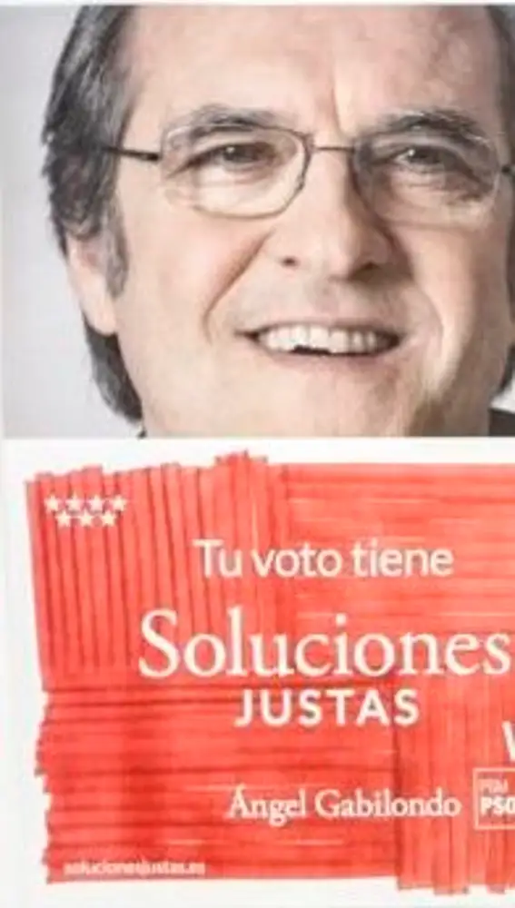 Cartel del PSOE en 2015
