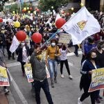 Protestas contra la reforma tributaria en BogotáGUILLERMO LEGARIA28/04/2021