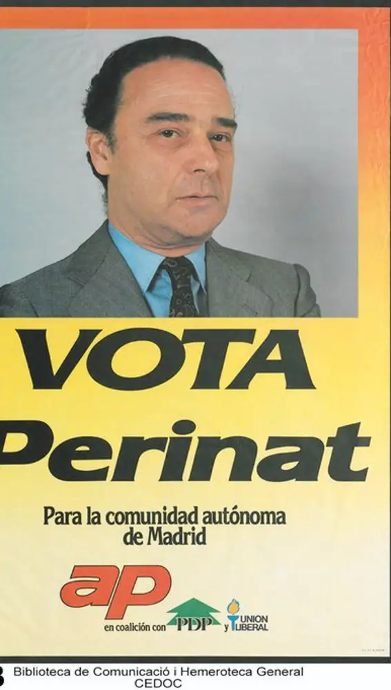 Cartel de Alianza Popular en 1983