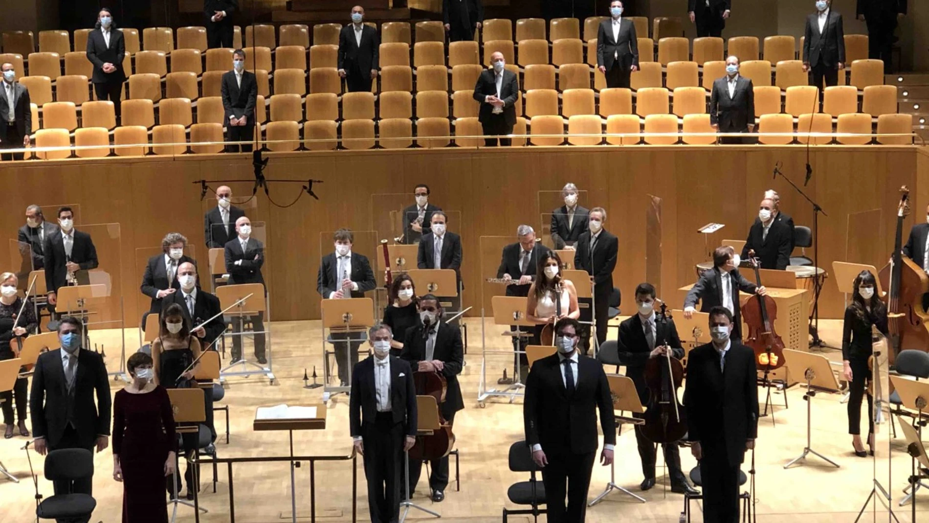 Concierto de la OCNE, con Fabio Luisi al frente, en el Auditorio Nacional
