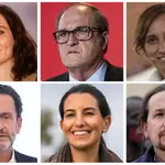 Candidatos a la Comunidad de Madrid