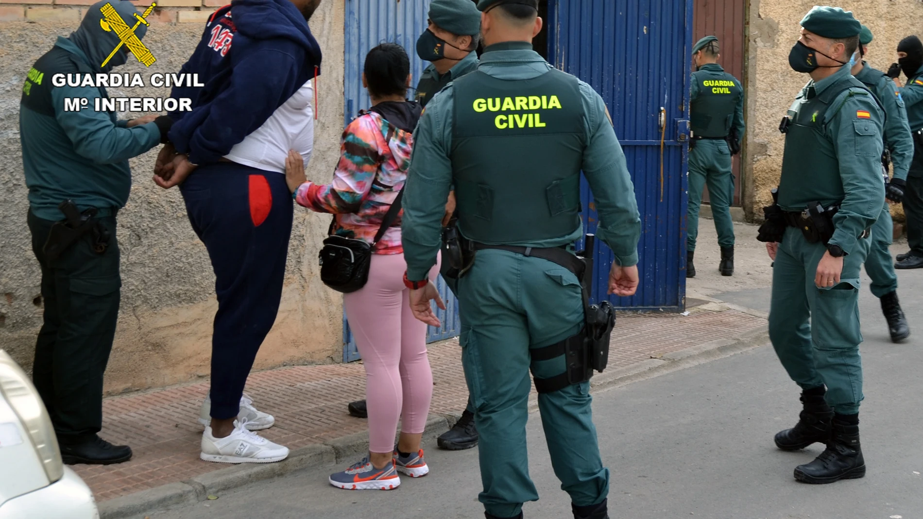 Han sido detenidos los ocho integrantes del grupo delictivo, como presuntos autores de delito contra la salud pública