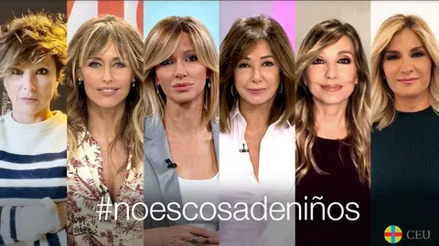 LAS SEIS COMUNICADORAS MÁS INFLUYENTES DE ESTE PAÍS SE SUMAN A LA CAMPAÑA PROMOVIDA POR EL CEU CONTRA EL ACOSO ESCOLAR