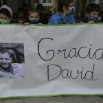 Homenaje a David Beriain en el pueblo donde nació, Artajona