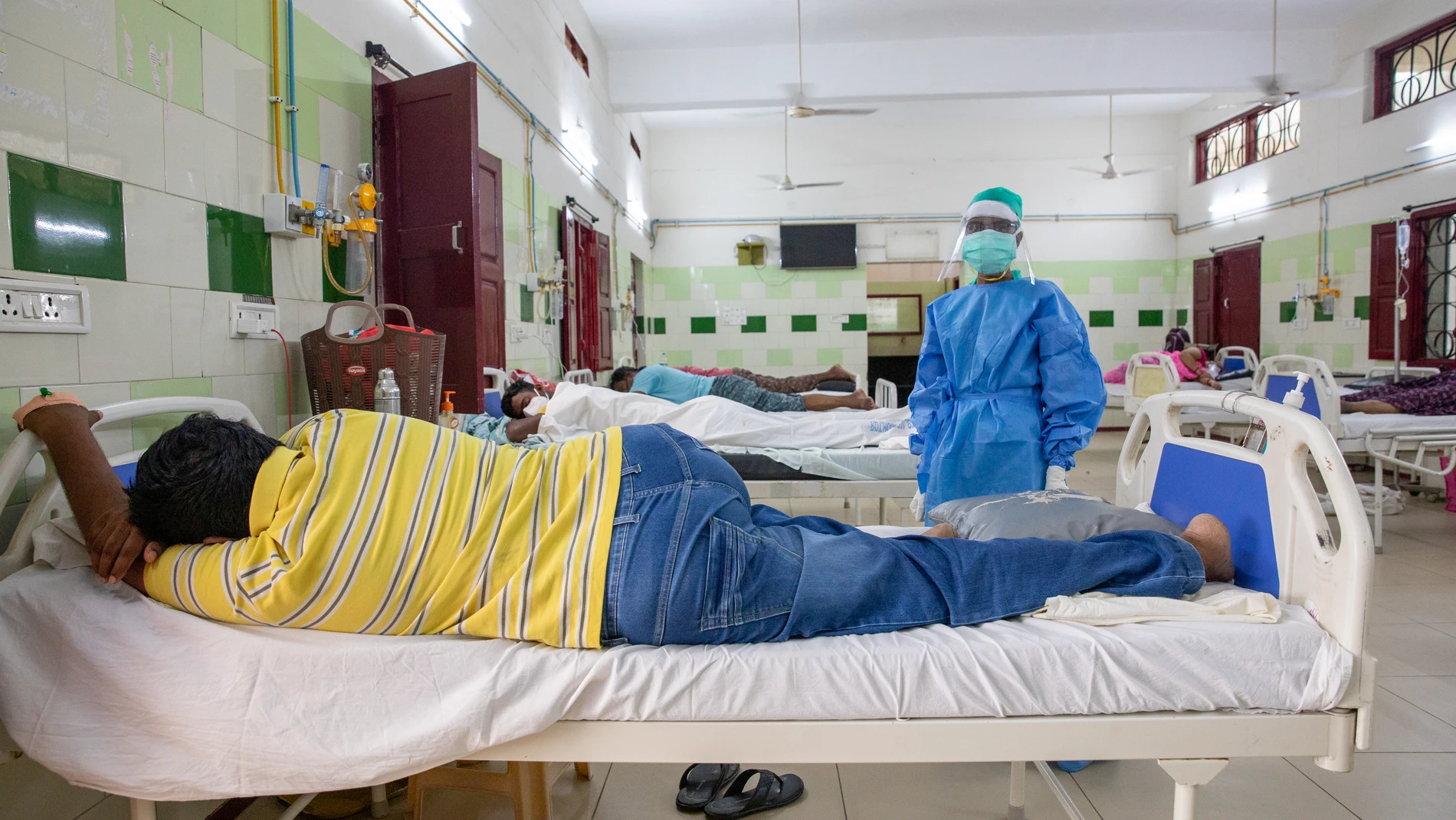 El Hospital de Bathalapalli de la Fundación Vicente Ferrer, reorganizado para atender exclusivamente a pacientes con coronavirus