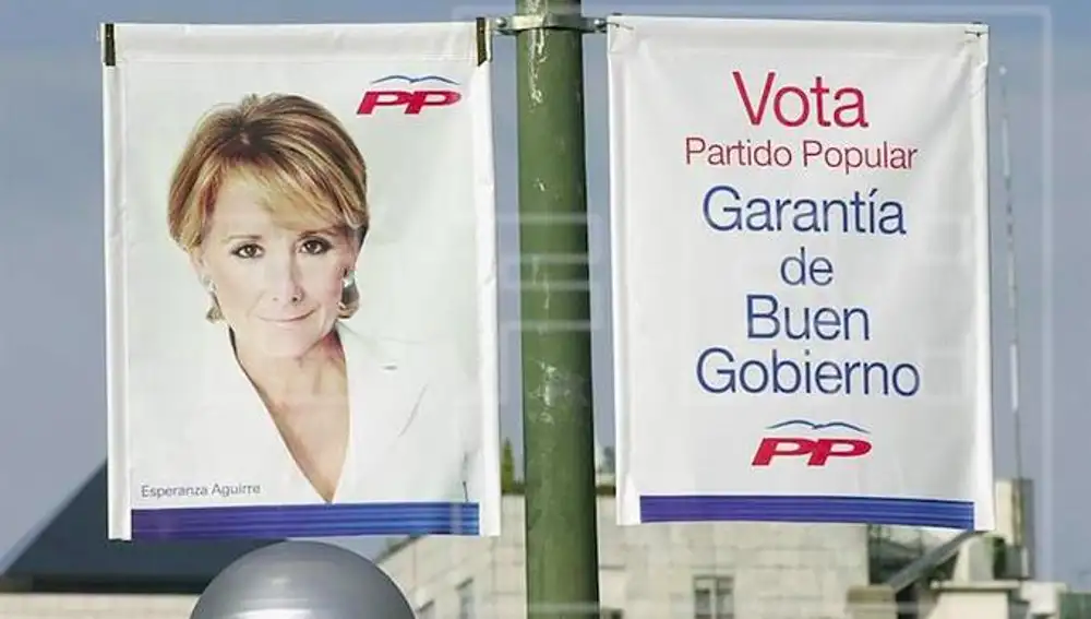 Cartel del PP en 2003 para la repetición electoral
