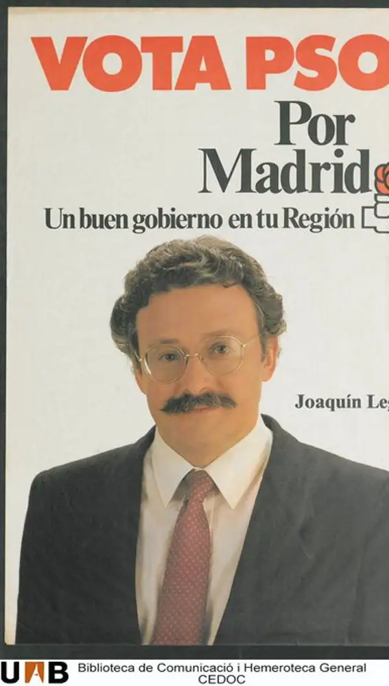 Cartel del PSOE en 1983(Imágenes recopiladas en la cuenta @bielcasas_)
