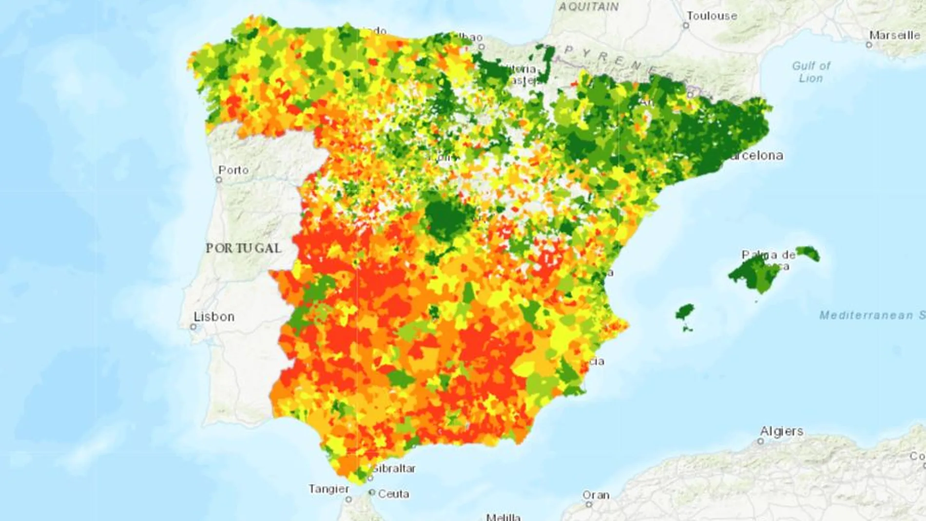 Las estadísticas del INE permiten comprobar los niveles de renta en toda España