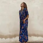 Carmen de la Cruz con vestido de Zara/ Instagram @bridalada