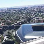 Así será el nuevo y moderno Santiago Bernabéu, a vista de pájaro