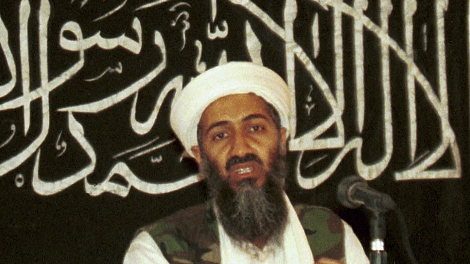 Imagen de archivo de Osama bin Laden. (AP Photo/Mazhar Ali Khan, File)