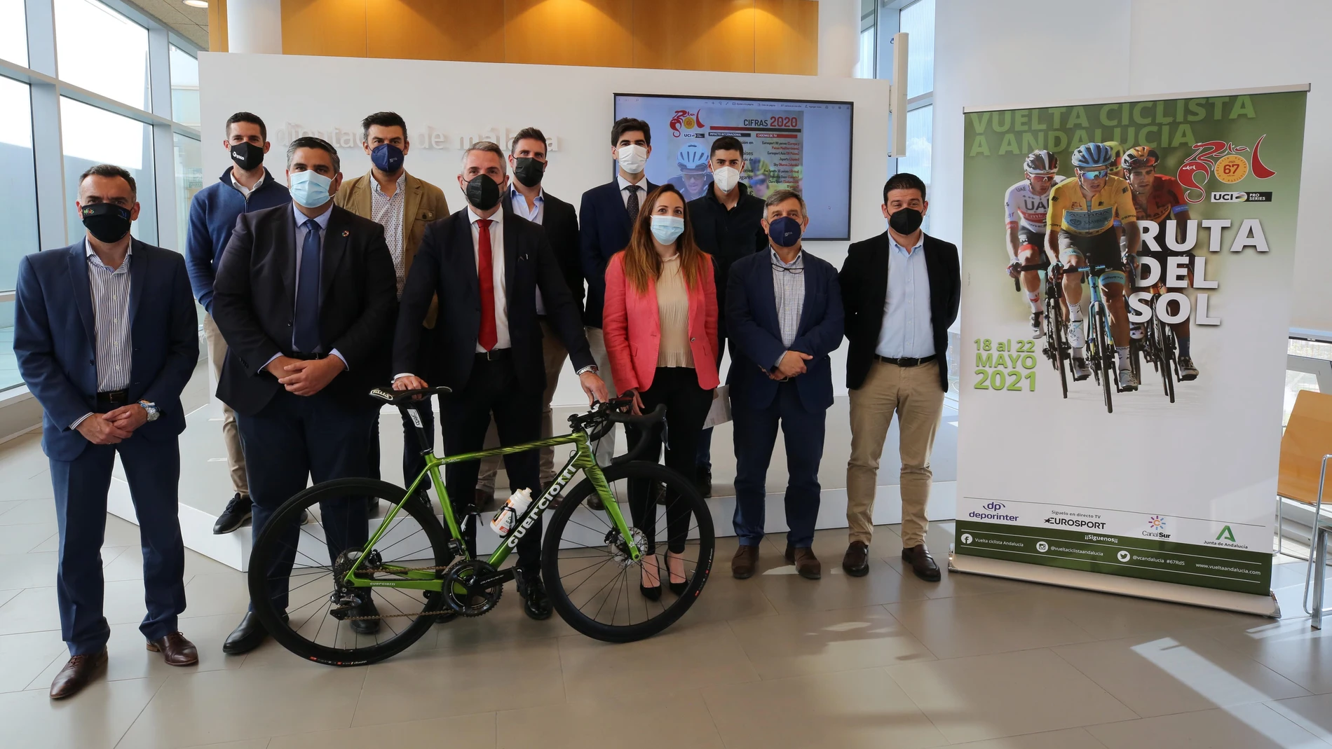 Presentación de Vuelta Ciclista Andalucía Ruta del Sol 2021