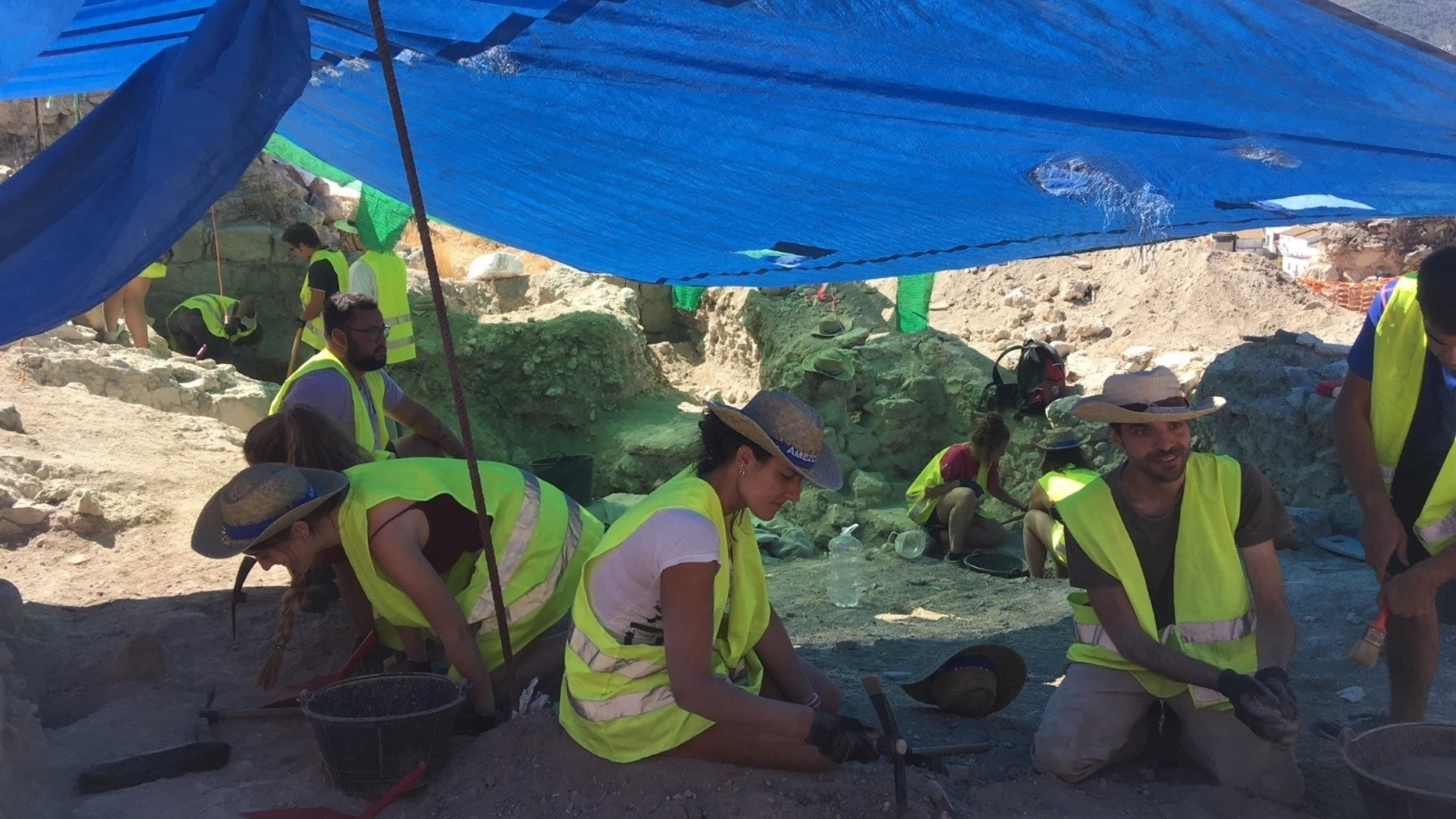 Trabajos arqueológicos en Bedmar (Jaén)