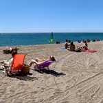 Vista de la playa de Fuengirola