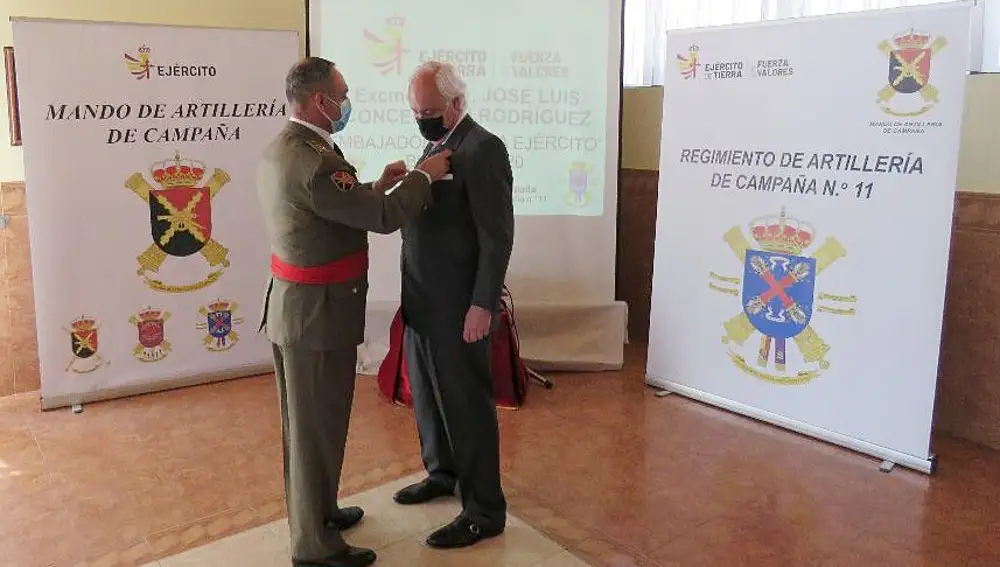 El presidente del Tribunal Superior de Justicia de Castilla y León, José Luis Concepción, es nombrado embajador 'Marca Ejército' por la provincia de Burgos