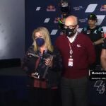 Mamen Sánchez, alcaldesa de Jerez, recibe un premio concedido al circuito de dicha ciudad andaluza