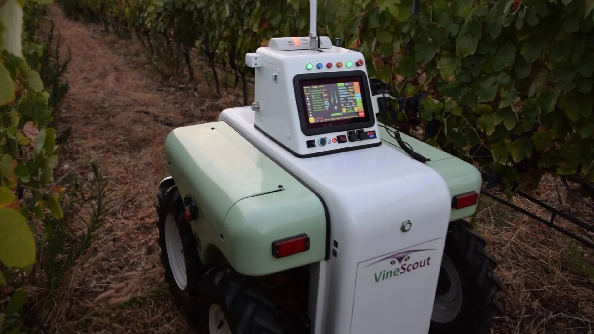 VineScout, el nuevo robot agrícola que, a través de diferentes sensores, permite registrar en todo momento el estado de la vid