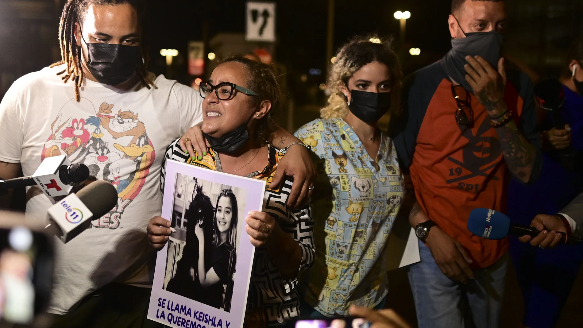 Keila Ortiz, la madre de Keishla Rodríguez, clama justicia