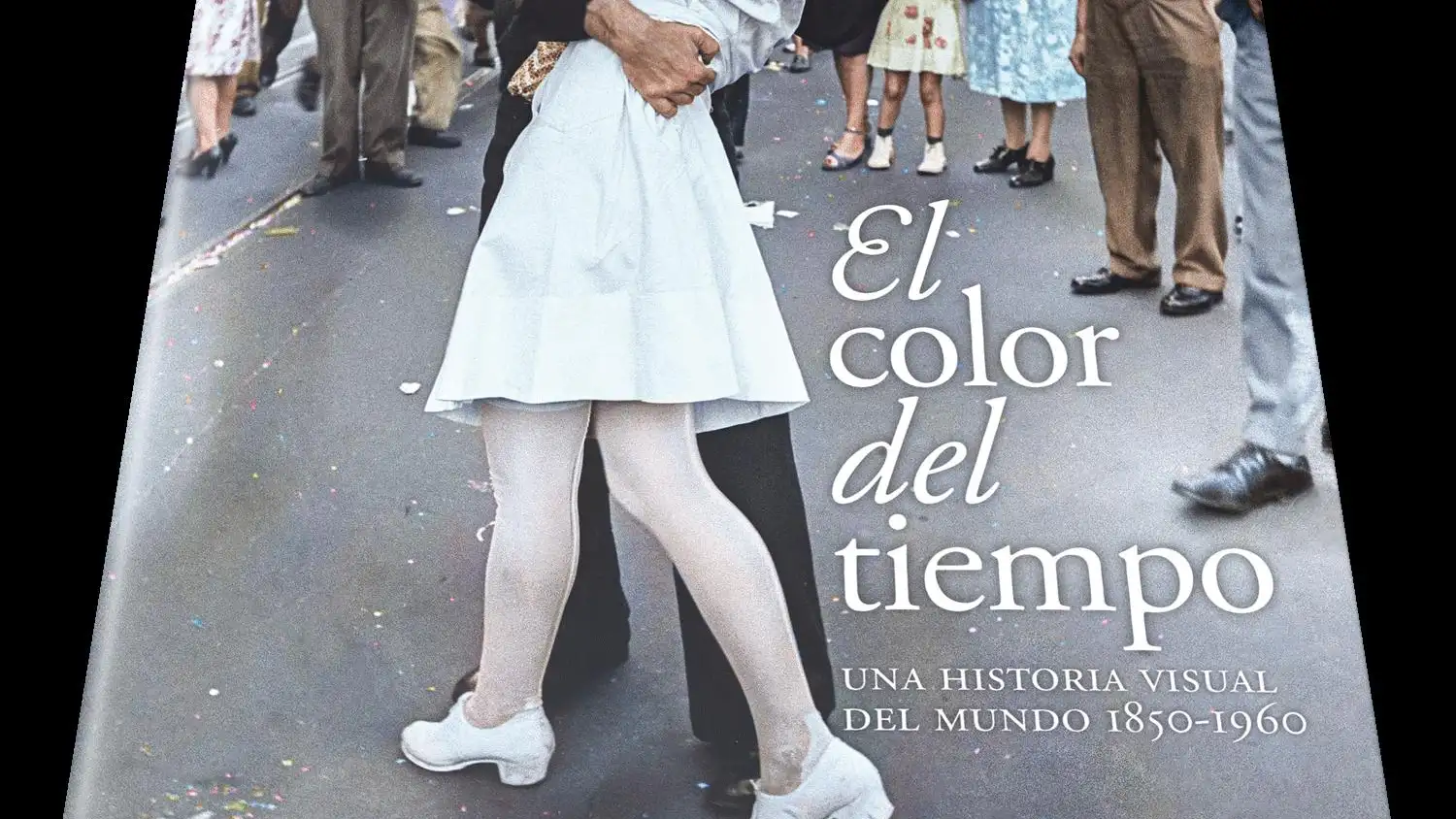 Portada de &quot;El color del tiempo&quot;