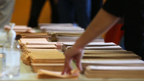 Mesa electoral en Castilla y León