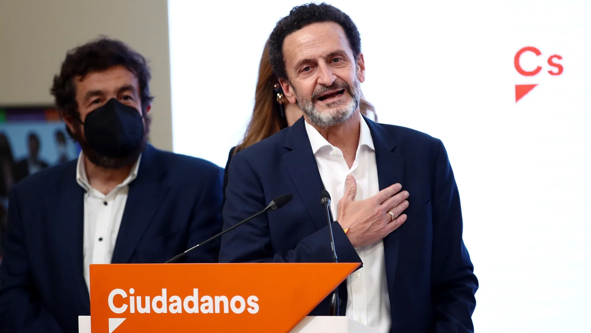 El candidato de Ciudadanos a la presidencia de la Comunidad de Madrid, Edmundo Bal.
