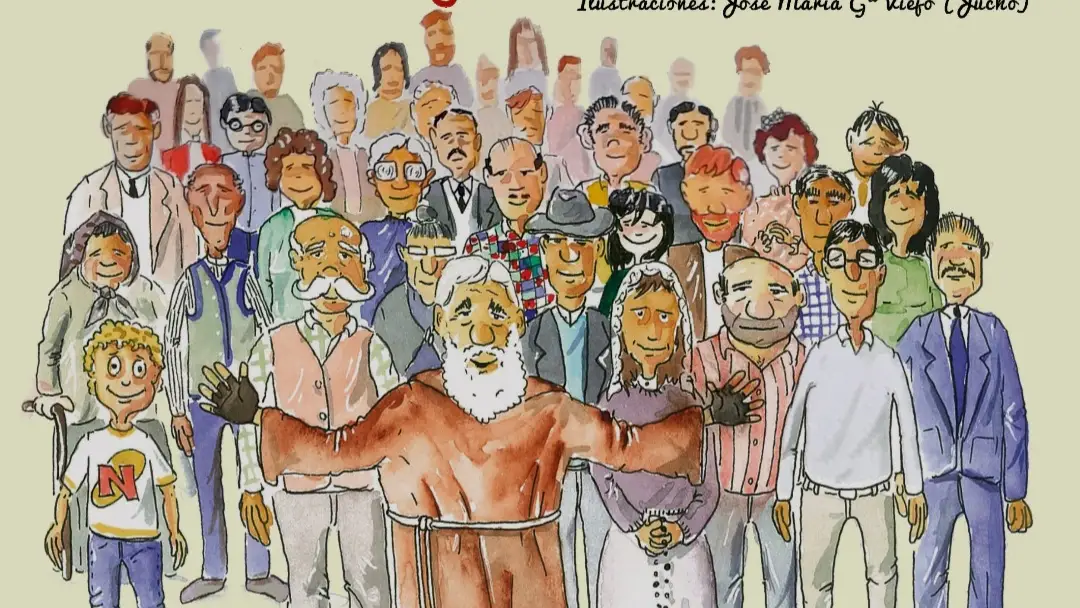Portada del cuento "Padre Pío, el amigo de Jesús", de José María Zavala y Borja Zavala