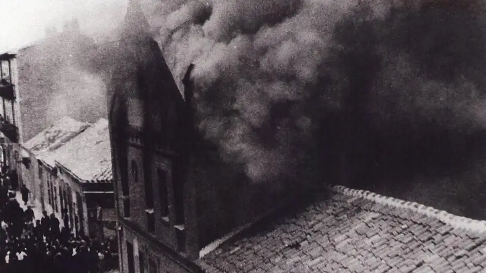Incendio de la Iglesia de los Ángeles