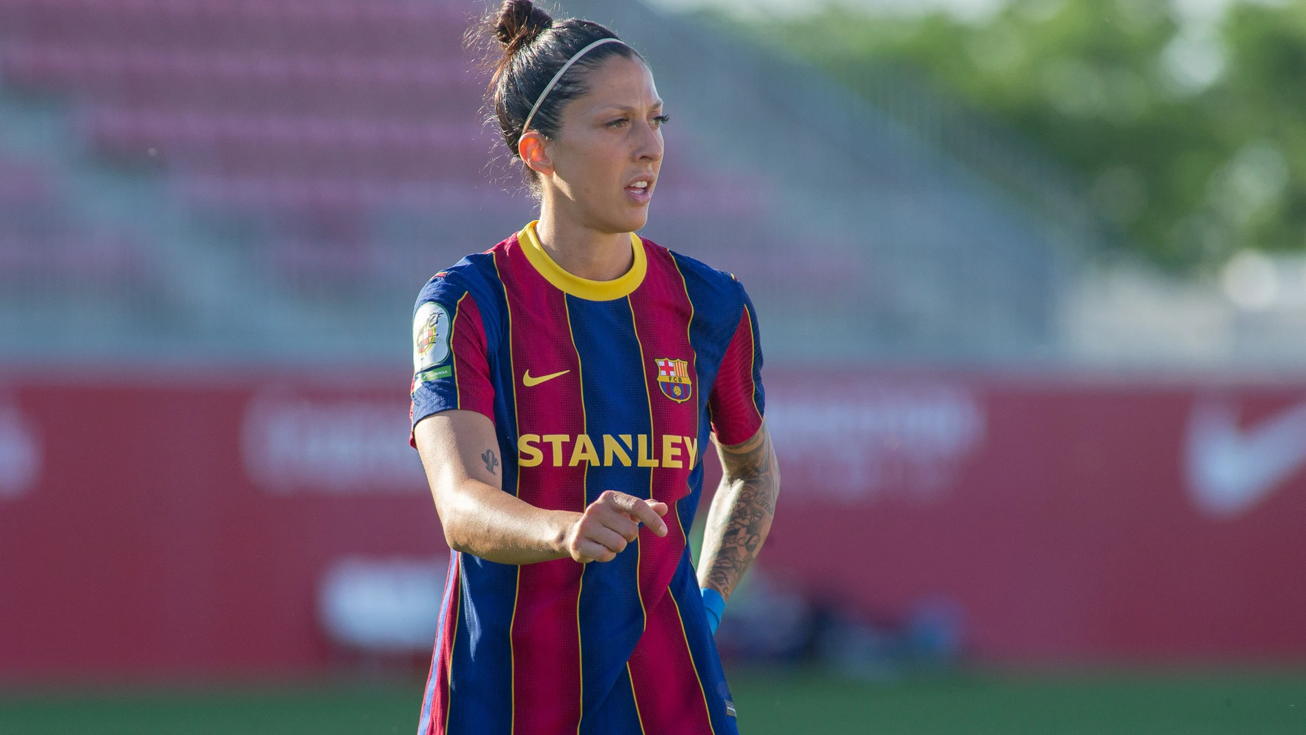Jenni Hermoso, futbolista del Barcelona e internacional con España.
