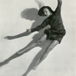'Baile de Palucca', una fotografía de 1926-27 de Charlotte Rudolph