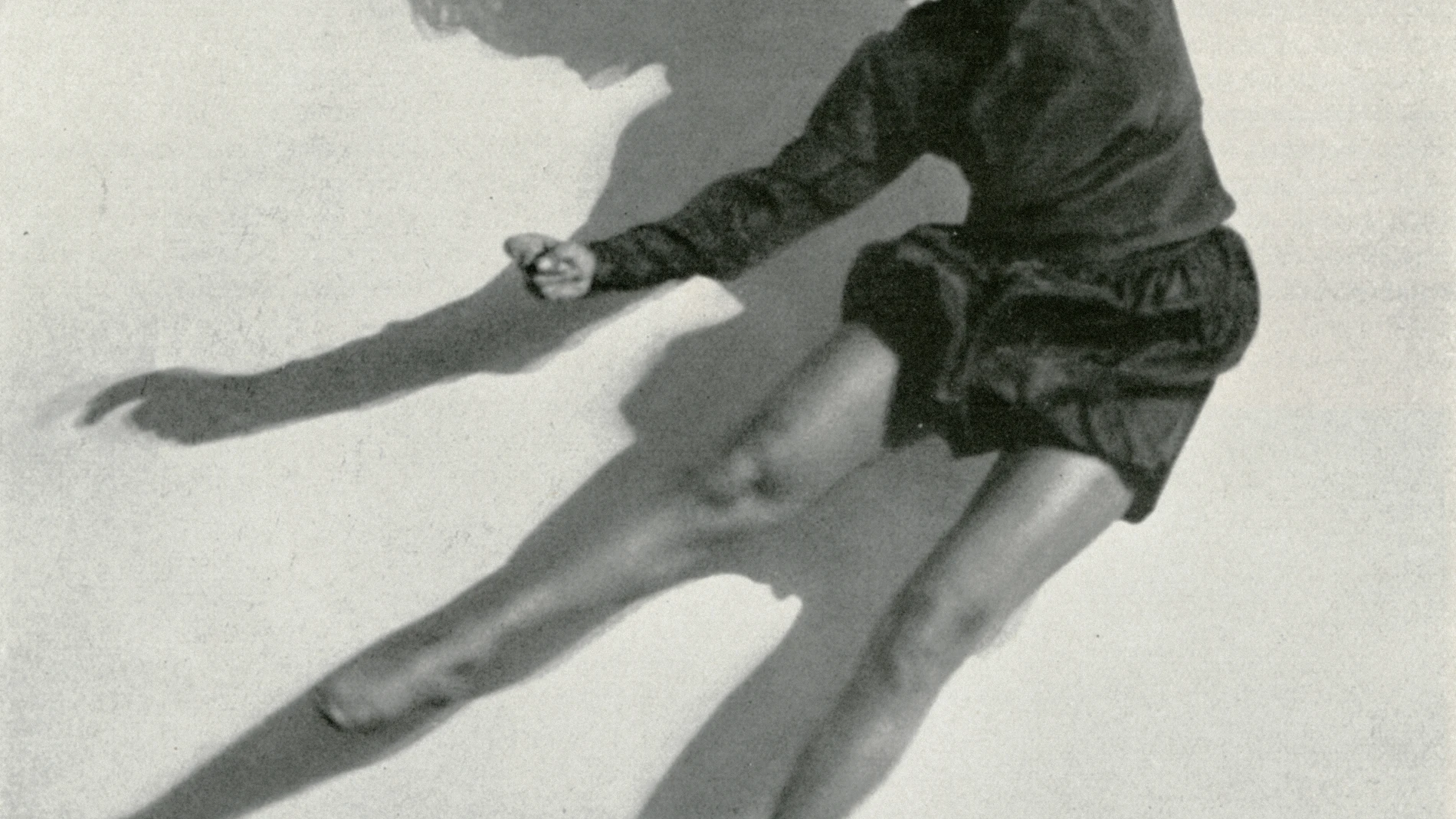 'Baile de Palucca', una fotografía de 1926-27 de Charlotte Rudolph