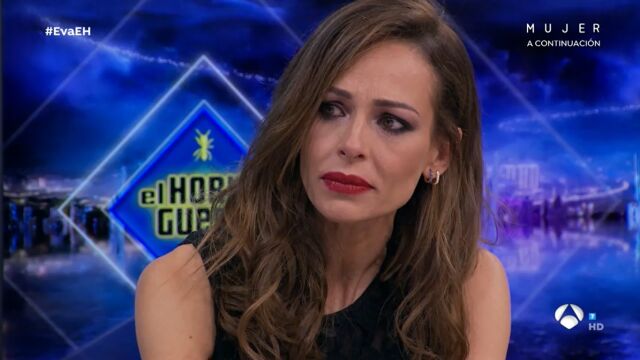 Eva González durante su visita a 'El Hormiguero' para presentar la nueva edición de 'La Voz Kids'