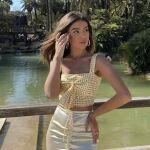 Isabel Campos con top de Zara/ Instagram @isabelcamposr