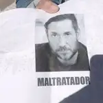 Carteles contra Antonio David Flores en Málaga