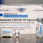 Viales de la vacuna de la multinacional Janssen utilizados en Estados Unidos